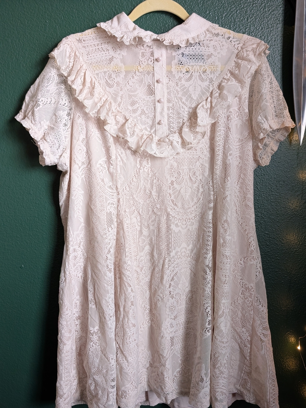 KILLSTAR She's Laced Ivory Dress